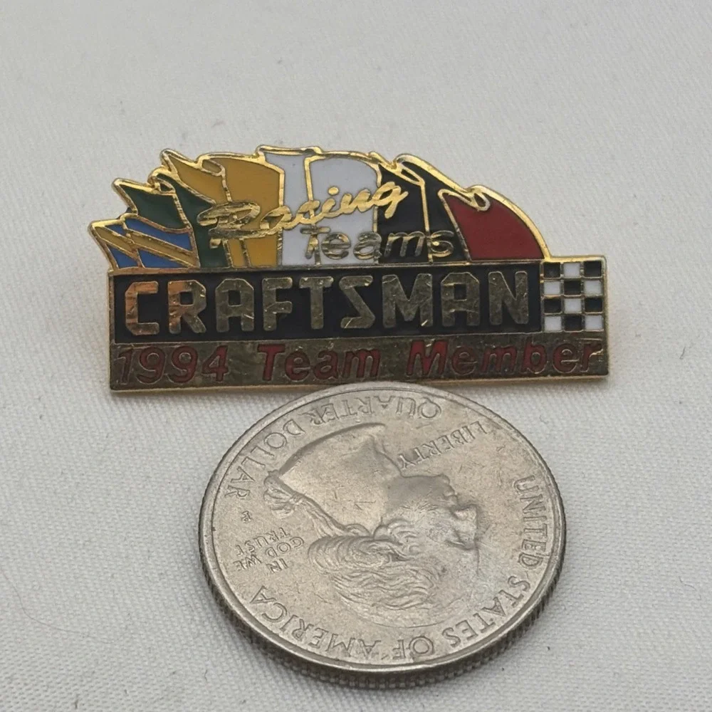 NASCAR Craftsman Racing Teams 1994 Team Member Lapel Hat Pin